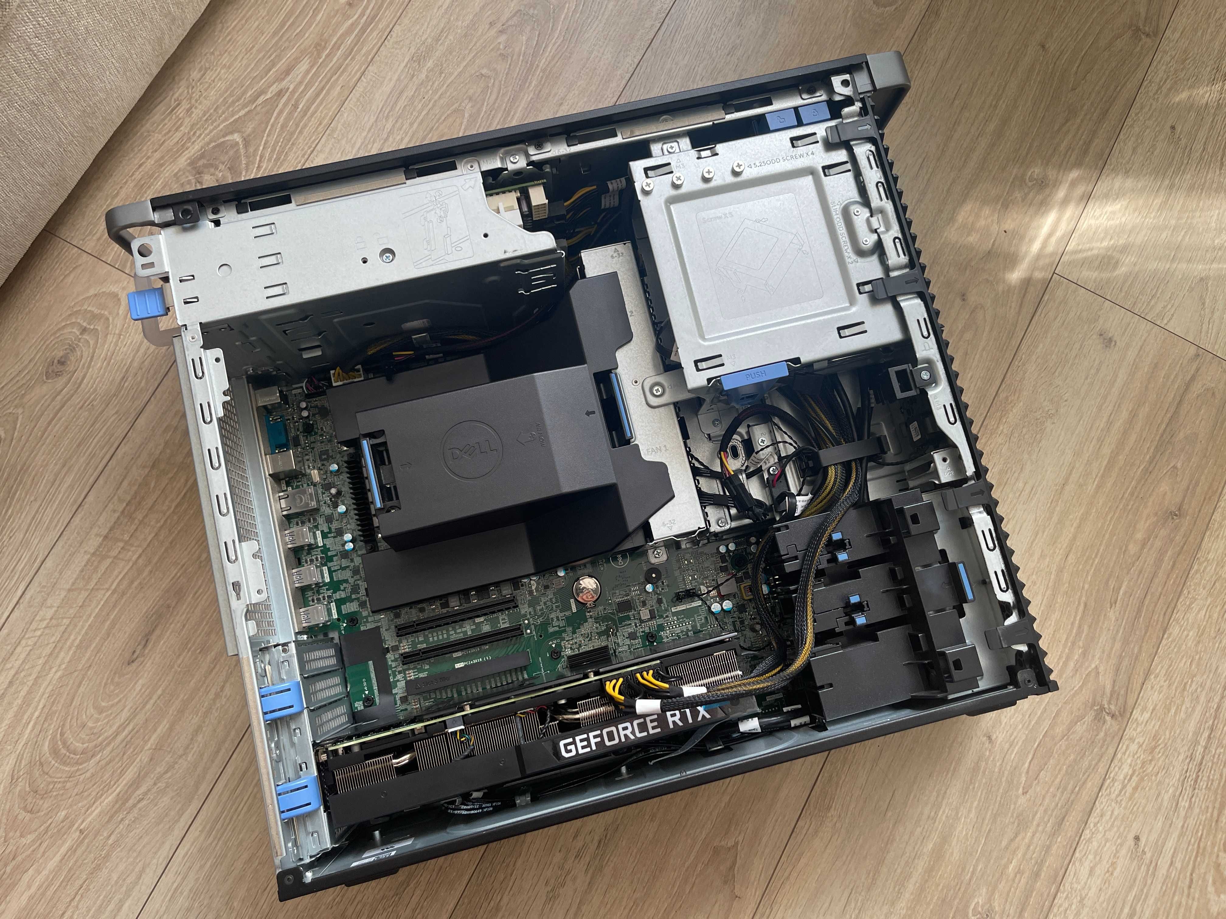 2023р Dell Precision 5820 Intel Xeon_NVIDIA RTX 3080_64GB-DDR4_3TB-SSD