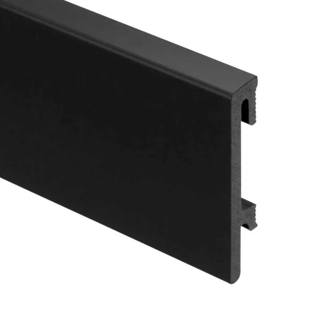 Listwa przypodłogowa PS Bravo 80 mm Czarna 207