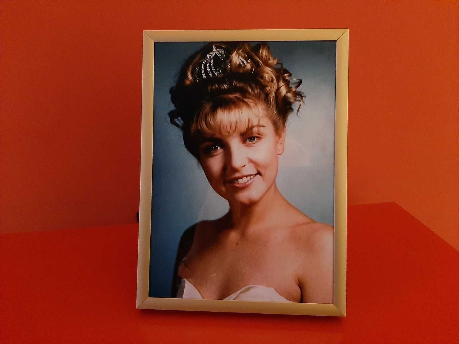 Zdjęcie w ramce Laura Palmer, z serialu Twin Peaks, portret/fotografia