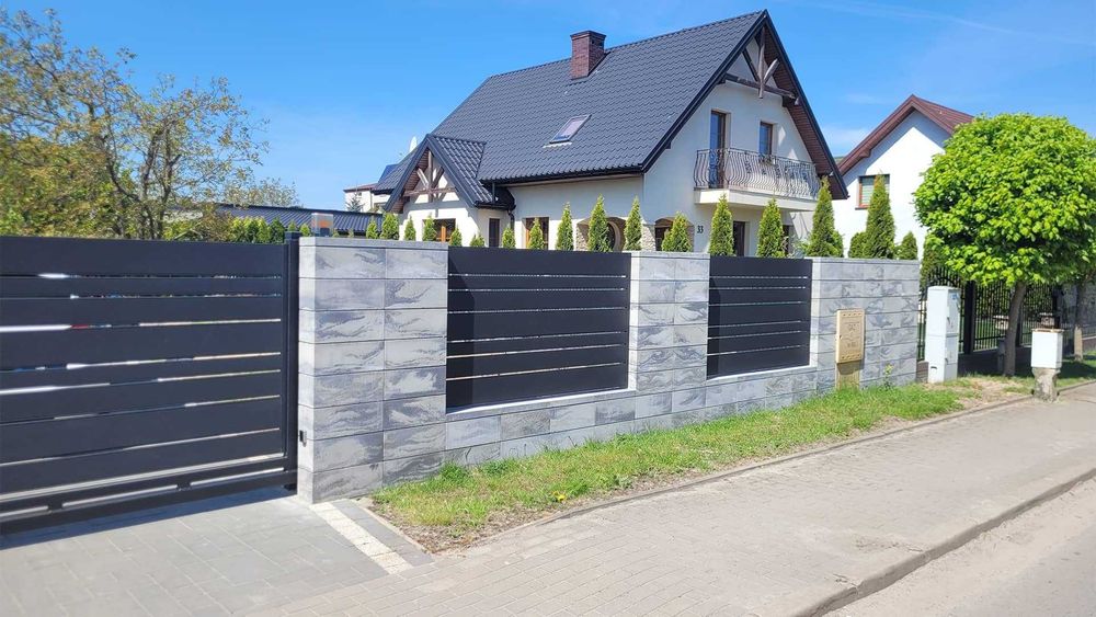 Ogrodzenia BUDMAT-przęsła panelowe Variante 1160x2000