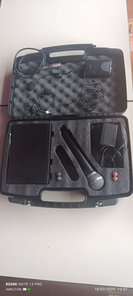 Microfone  triplicos