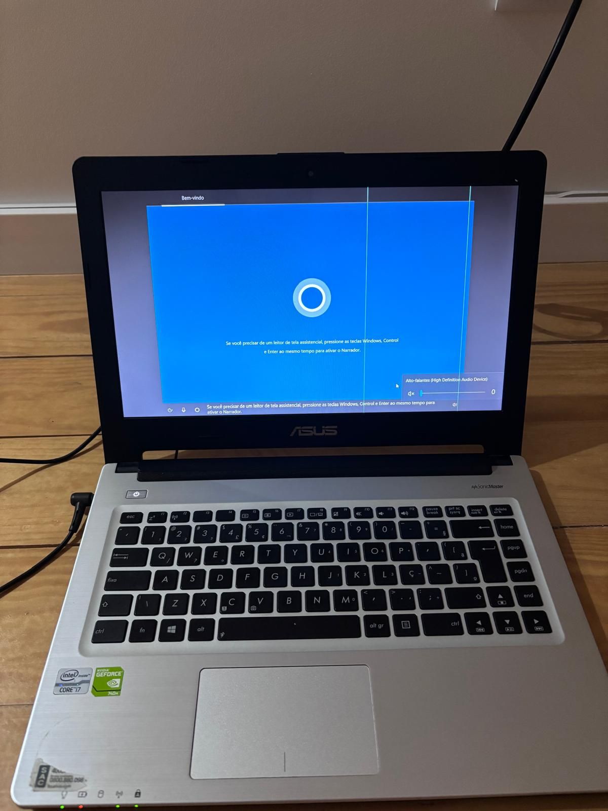 Portátil ASUS S46CB i7 (2014)