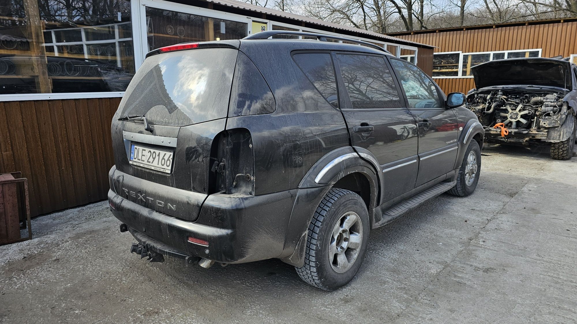 SsangYong rexton разборка запчасти автозапчасти авторазборка сан ёнг