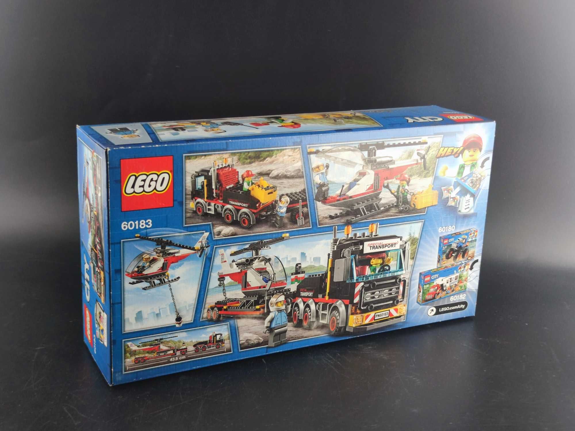 LEGO city 60183 Transport - Nowe z Autografem LCP dla kolekcjonerów