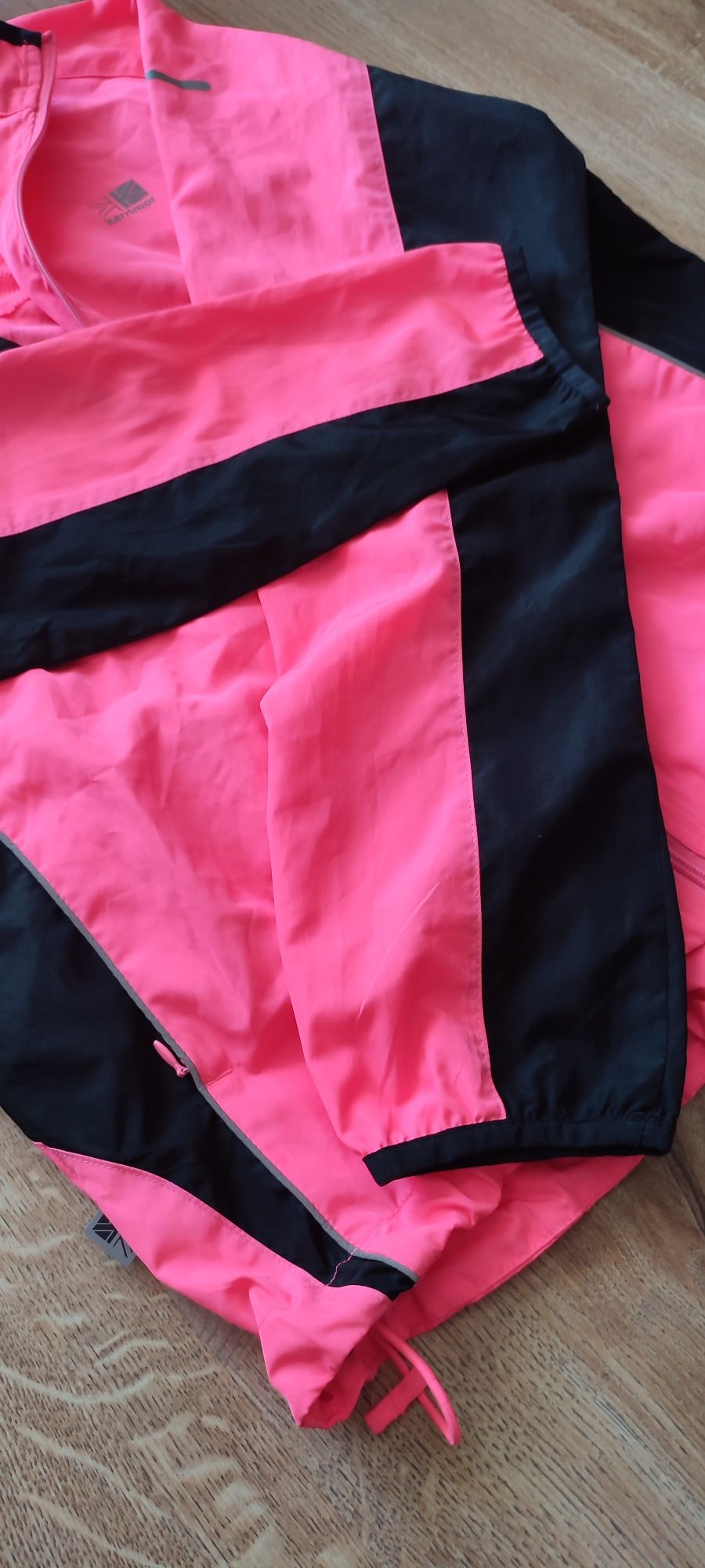 KARRIMOR kurtka wiatrówka różowa damska M treningowa
