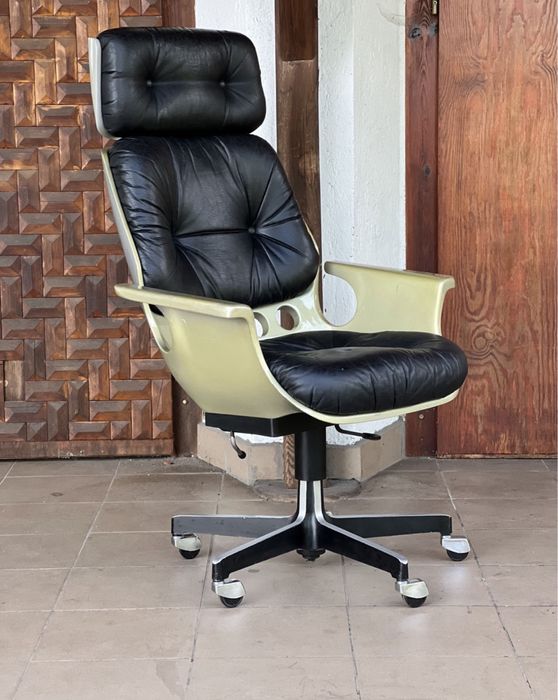 Giroflex Martin Stoll fotel do biurka space age. Lata 70-te