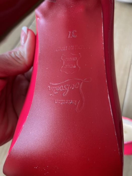 Туфлі рожеві Барбі CHRISTIAN LOUBOUTIN, лабутени ) оригінал