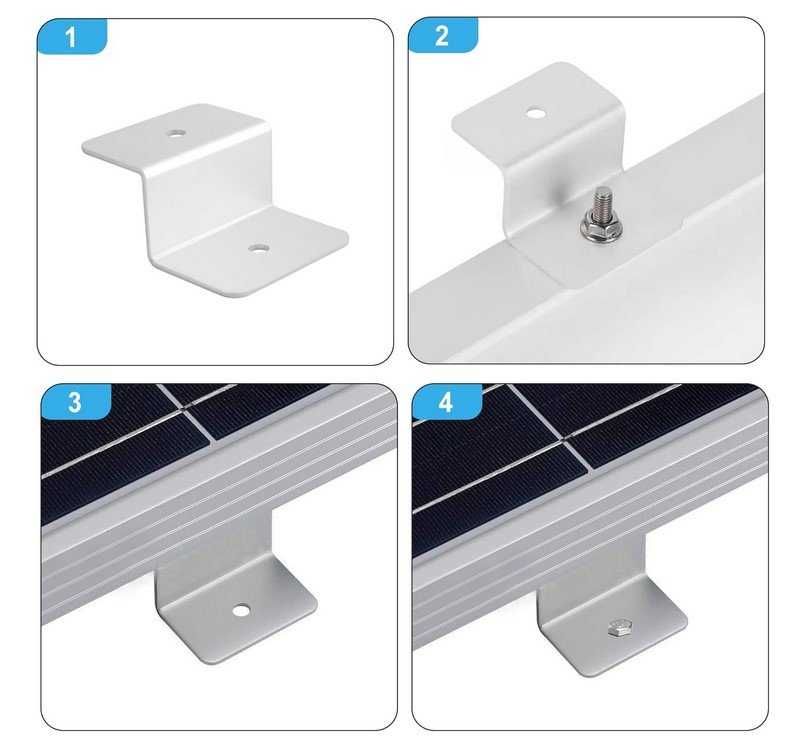 Kit Painel Solar Mono 120W a 195W Cont. Carga Solar MPPT Par Cabos MC4