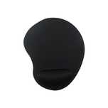 gembird mp-ergo-01 mouse pad with soft wrist support, black gembird