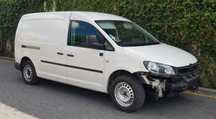 Volkswagen CADDY LONG 2013 IZOTERMA CHŁODNIA delikatnie uszkodzony