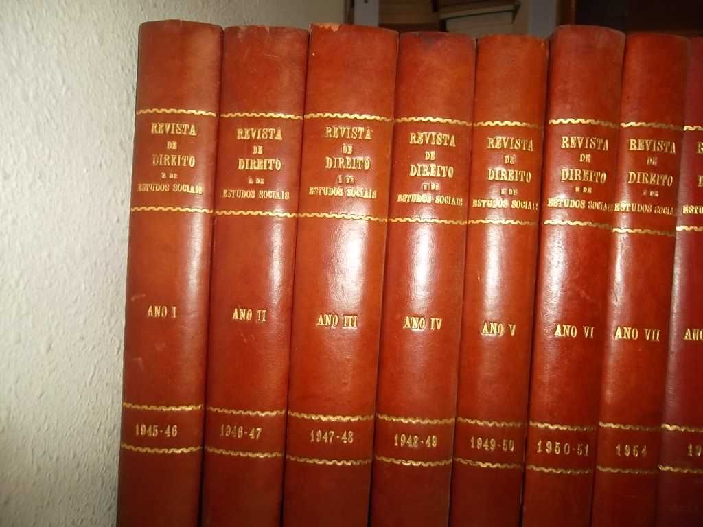 REVISTA DE DIREITO (1945 a 1968) e JUSTIÇA PORTUGUESA (1934 a 1937)