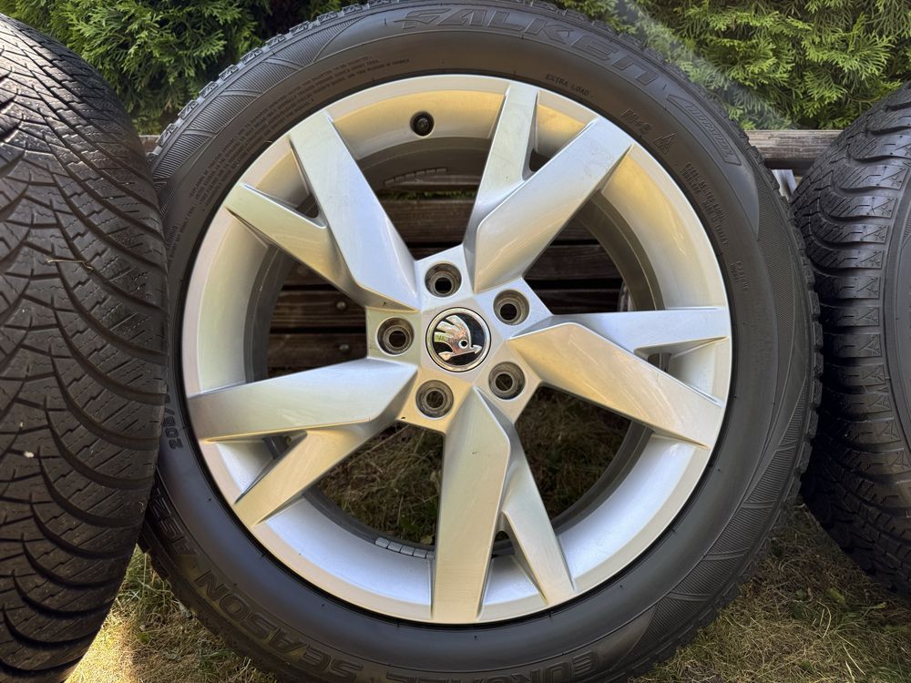 Диски 5/112 р17 ЯК НОВІ skoda octavia superb karoq kodiaq шкода окт