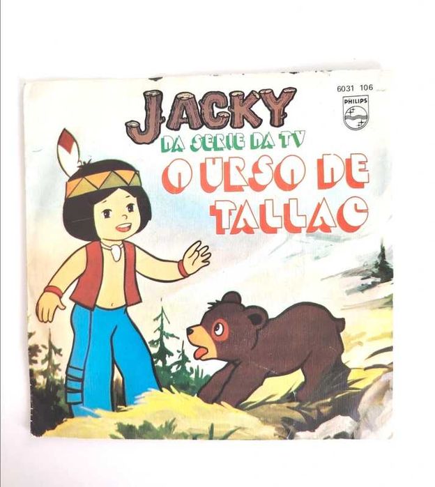 Jacky o urso de Tellac single vinil