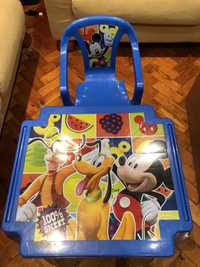 Mesa + Cadeira do Mickey Mouse