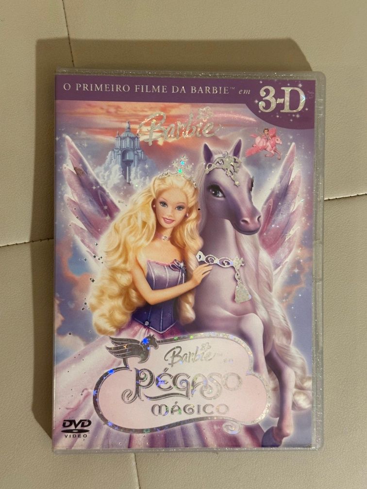 2 filmes da Barbie 3 dimensoes originais