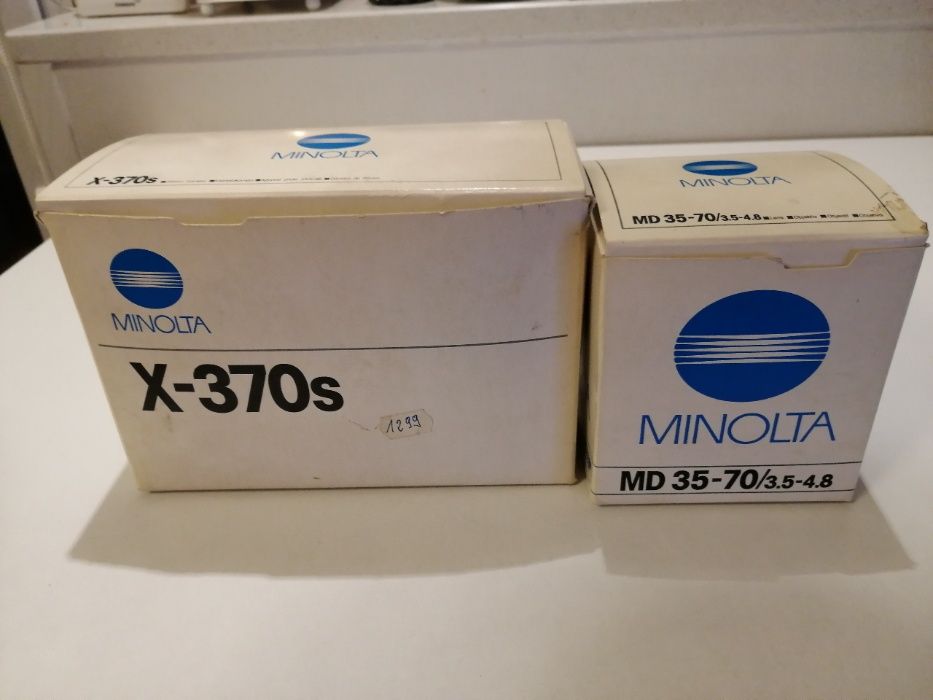 Aparat MINOLTA X-370s+MD 35-70/3.5-4.8