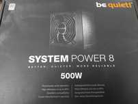 Zasilacz komputerowy Be quiet System POWER 8 500W
