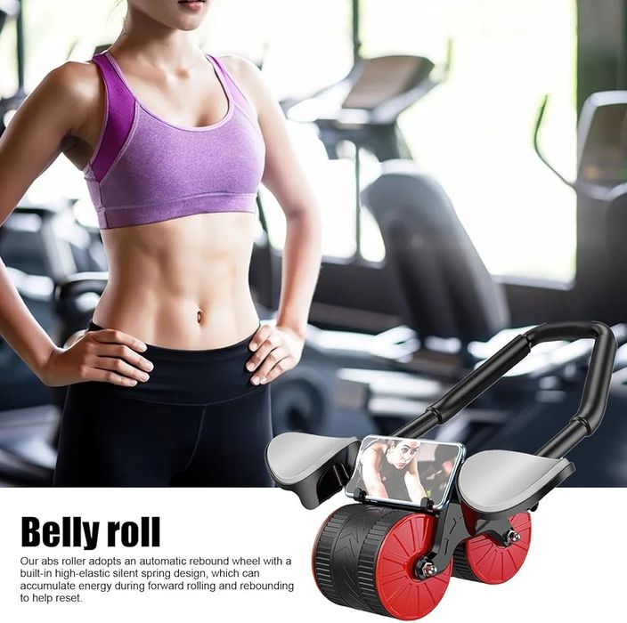 Koło Brzuszne Double Wheel Core Fit Roller - Nowe