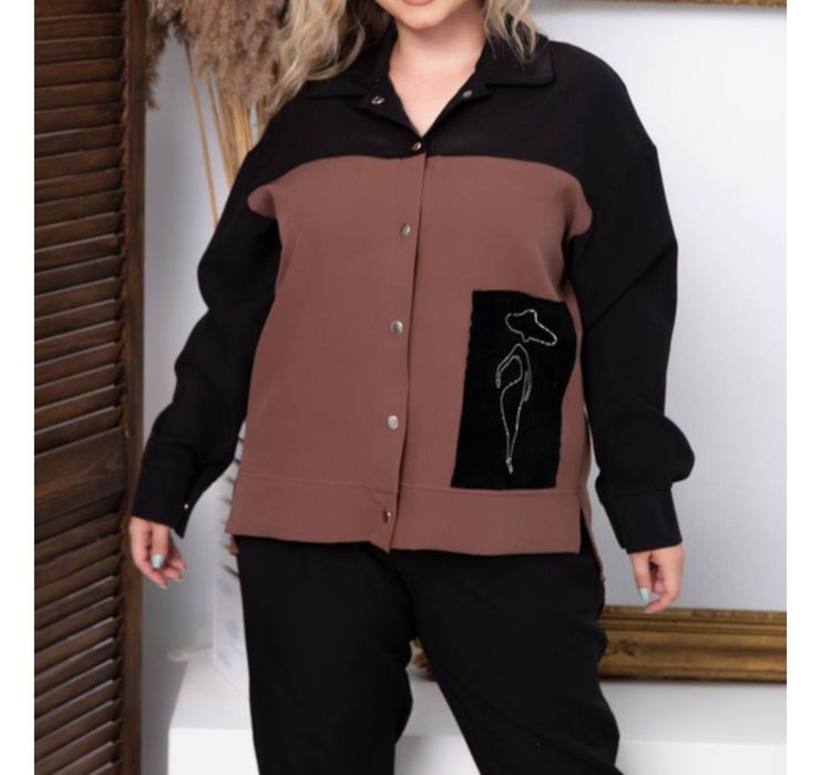 Костюм жіночий з брюками весна/осінь