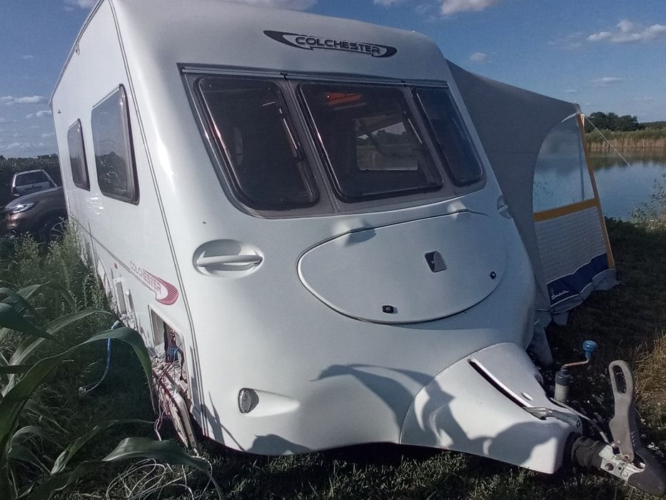 Przyczepa kempingowa Fleetwood Colchester 2006 namiot 4/5 osób