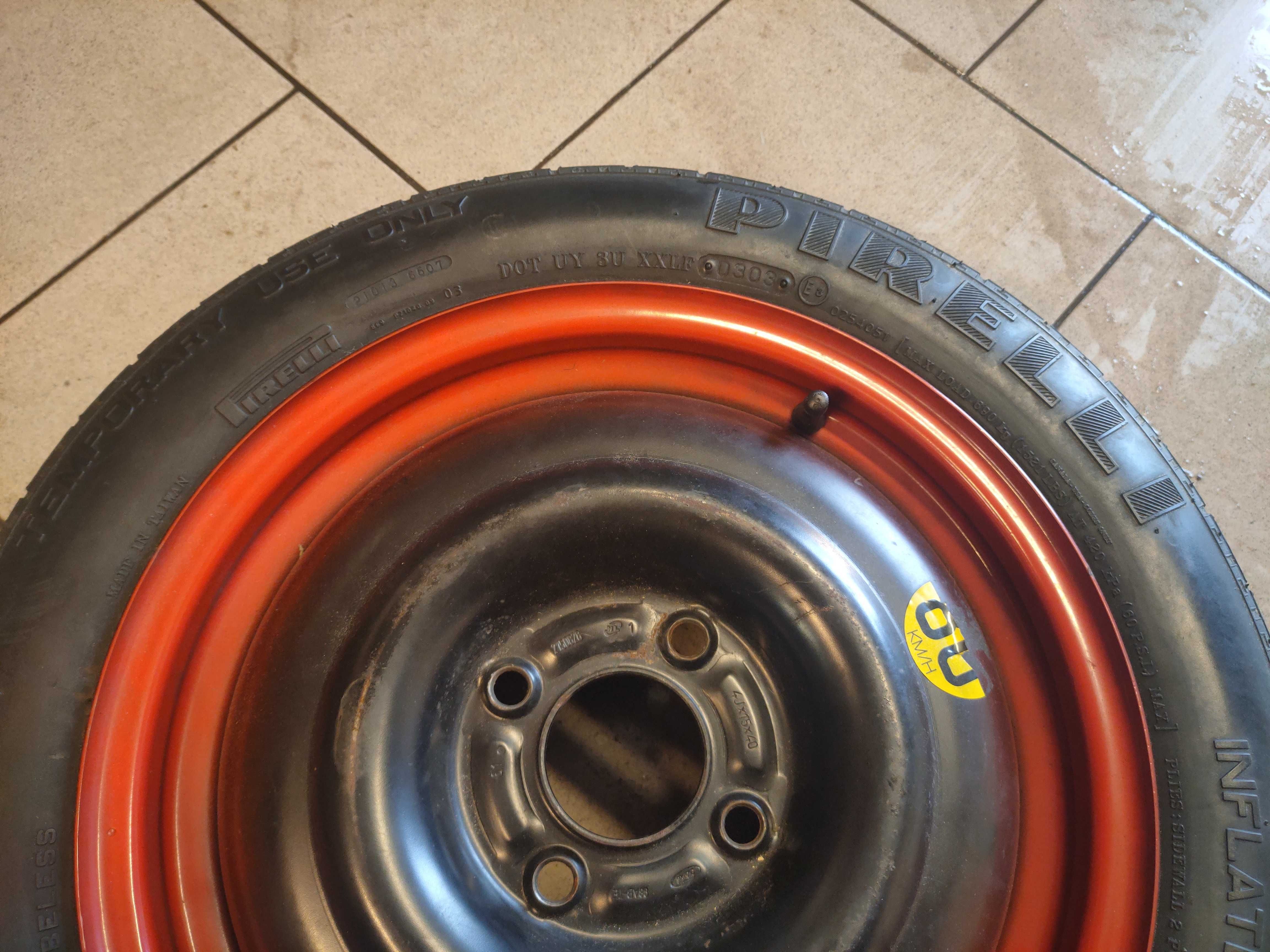 KOLO DOJAZDOWE 125/80 R15, 4x108