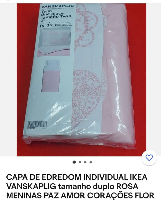 Capa Edredão Ikea