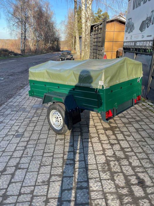 Причеп автомобільний АМС 500 2000х1200мм ДОСТАВКА ДОДОМУ!