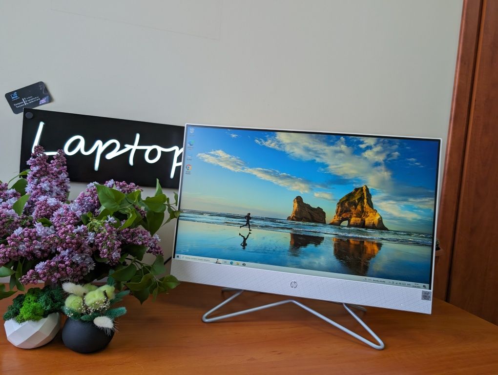 Моноблок HP 24-df0080ns/i5-10400T/24"IPS/8/512/ГАРАНТІЯ/6 ядер