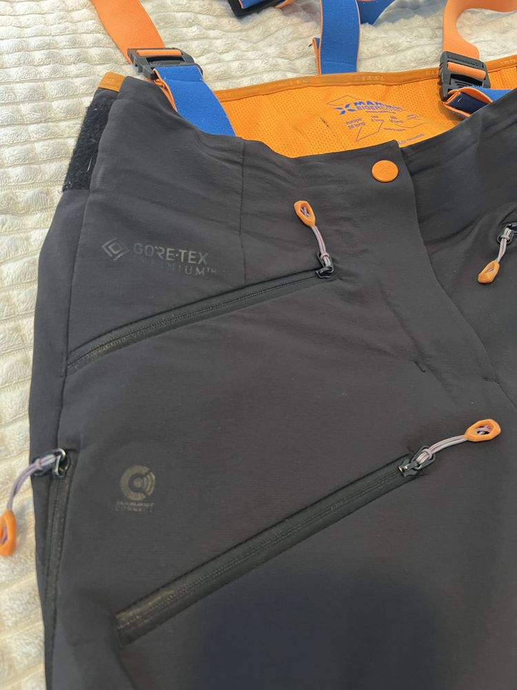 Damskie spodnie Mammut Eisfeld Guide SO. Rozmiar 38 Long.