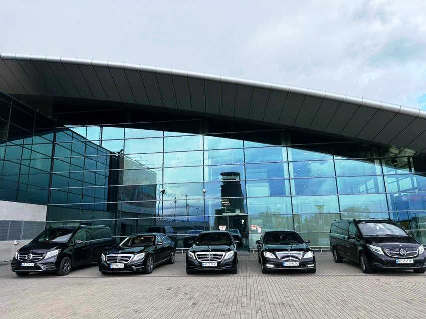 Mercedes E, S, V - class VIP - Трансфер за кордон Варшава, Будапешт