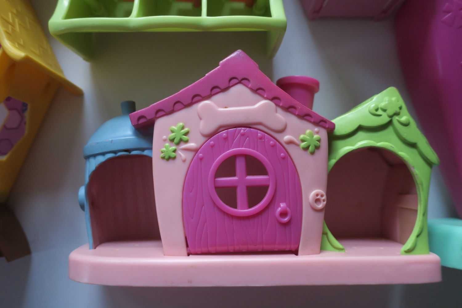 Domek Littlest Pet Shop LPS Hasbro buda podajnik scena zjeżdżalnia