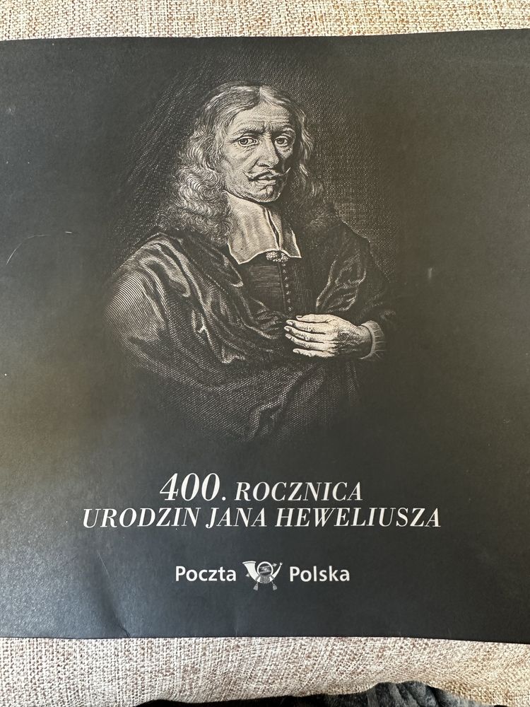 Znaczek 400 rocznica J Heweliusza