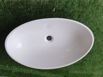 Umywalka nablatowa Marmite Rita 60x36 cm biały połysk