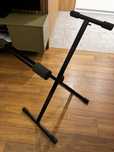 Stojak athletic do keyboardu, skladany, stabilny