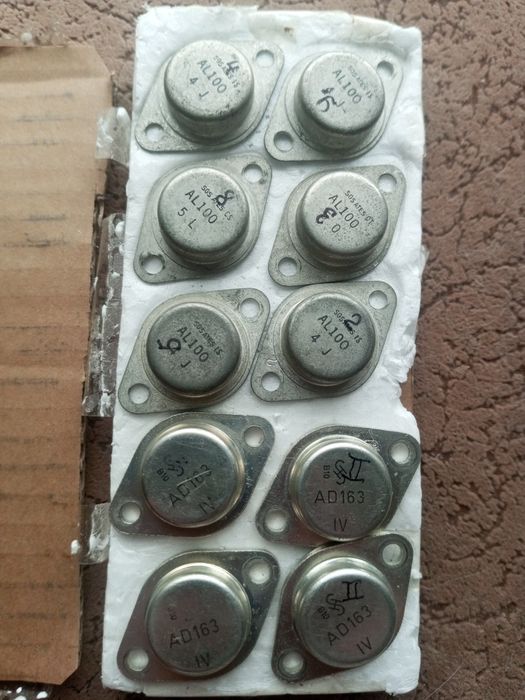 Транзистор Siemens AD163 (оригинал и рабочие 100 %)
