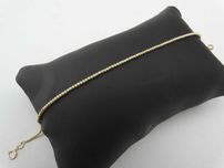 Piękna Złota Bransoletka 1,96g P585. 18-20cm