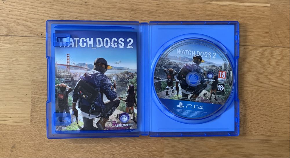 WATCHING DOGS 2 - диск с игрой для PS4