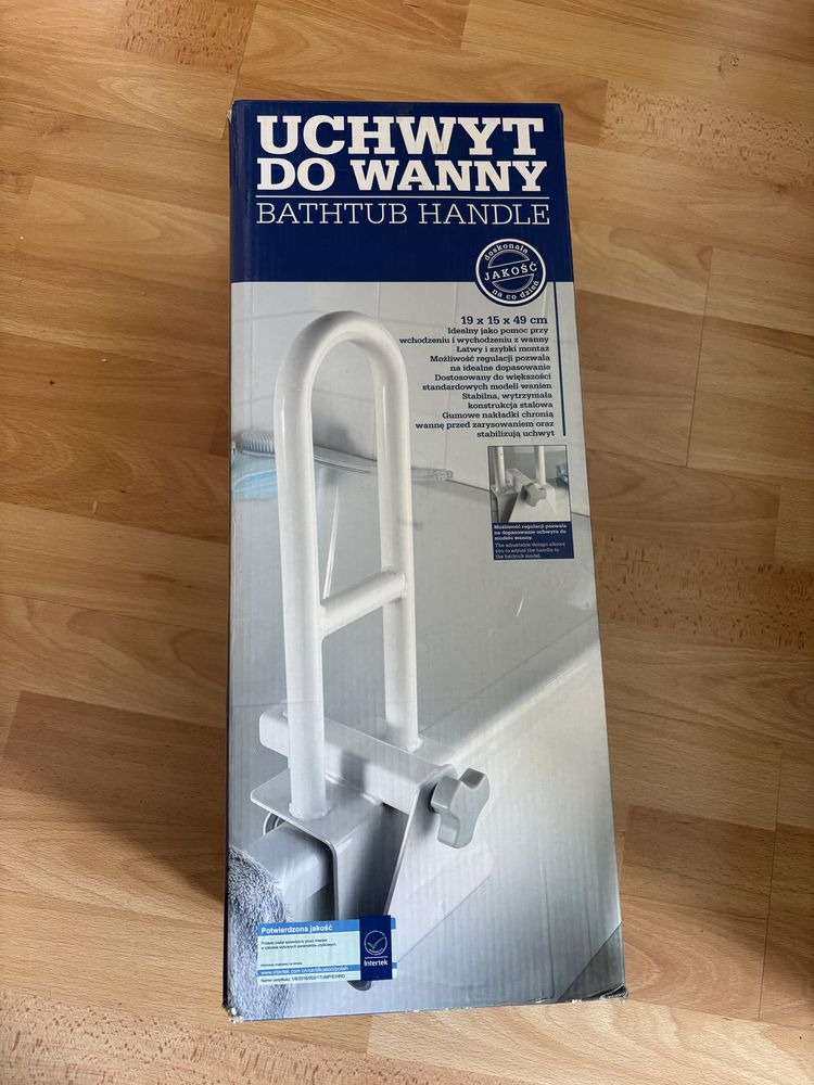 Uchwyt do wanny dla seniorów