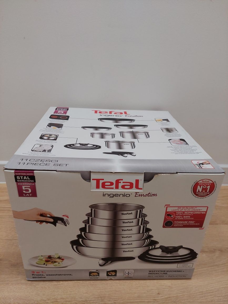 Набір каструль Tefal Ingenio Emotion 11 ел.