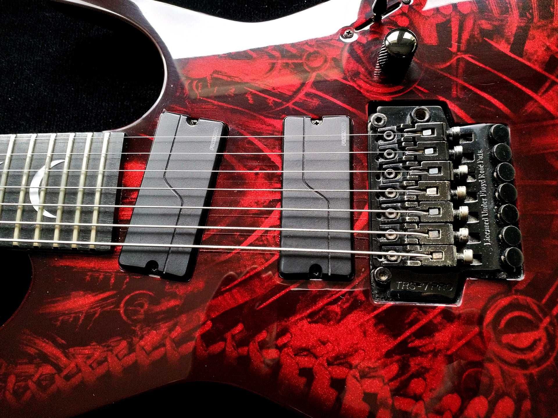 Dean RC7 Xenocide Rusty Cooley z Fishman Fluence Abasi