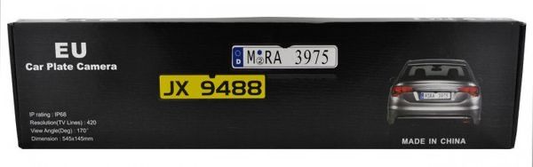 Номерная рамка с камерой заднего вида, камера заднего вида в авто