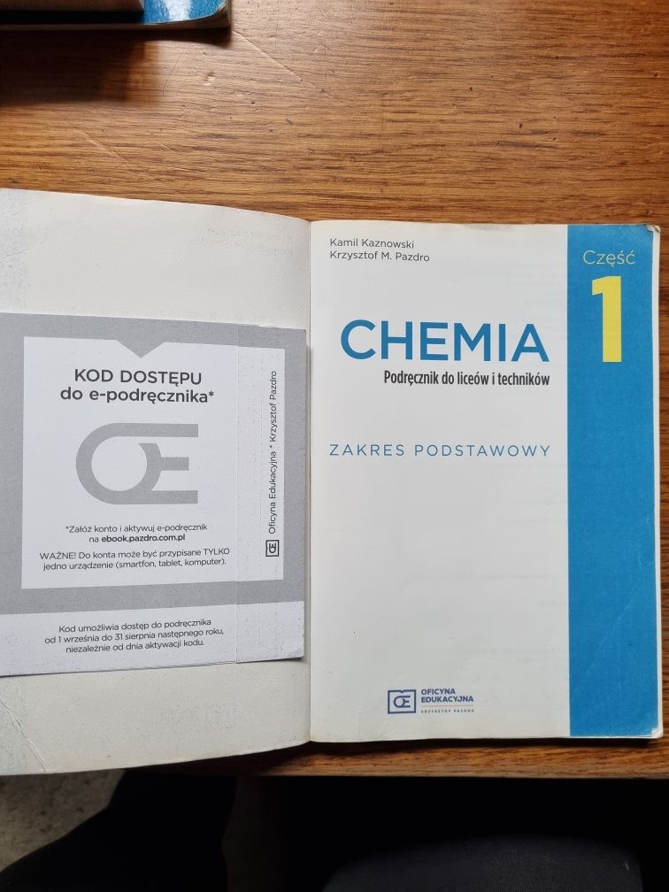 Chemia 1 podręcznik