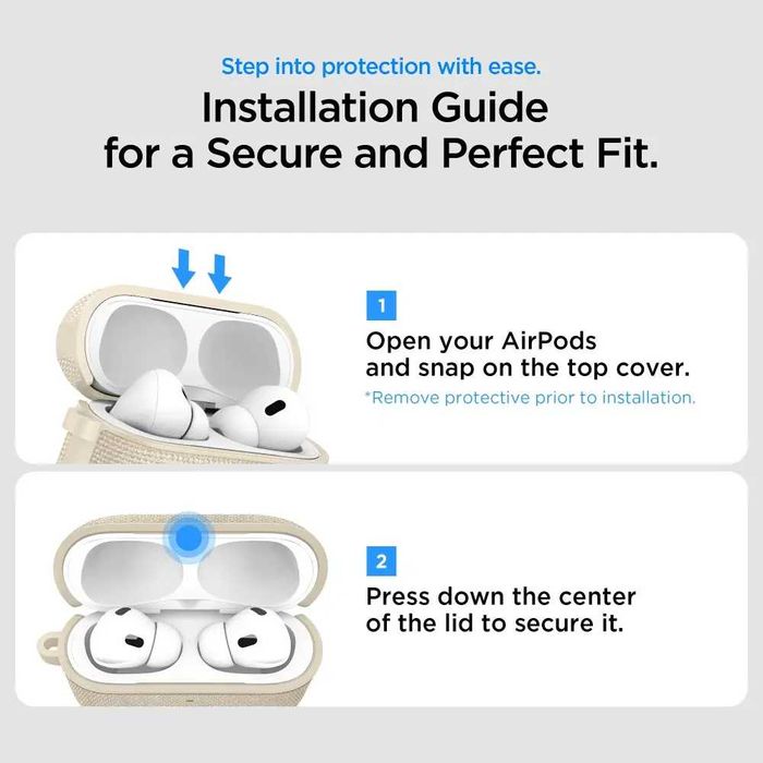 Чехол Spigen Urban Fit для Apple AirPods Pro 3 Black