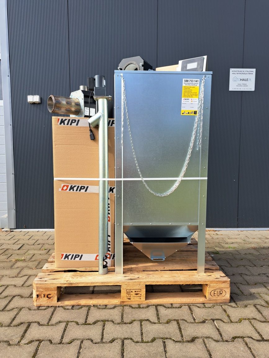 Zestaw Kipi 10 kW 100 m2 do modernizacji przeróbki kotła pieca pellet