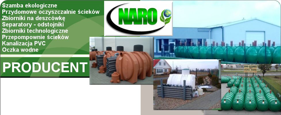 Szambo ekologiczne - szamba - zbiornik na deszczówkę 6800 litrów.