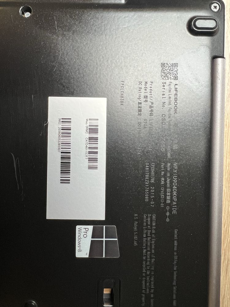 Fujitsu lifebook U904