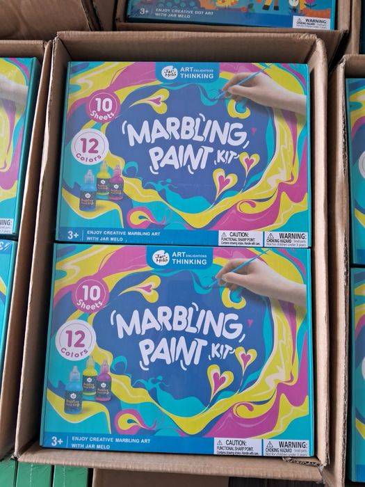 Набір для малювання на воді Ебру Jar Melo – 12 кольорів