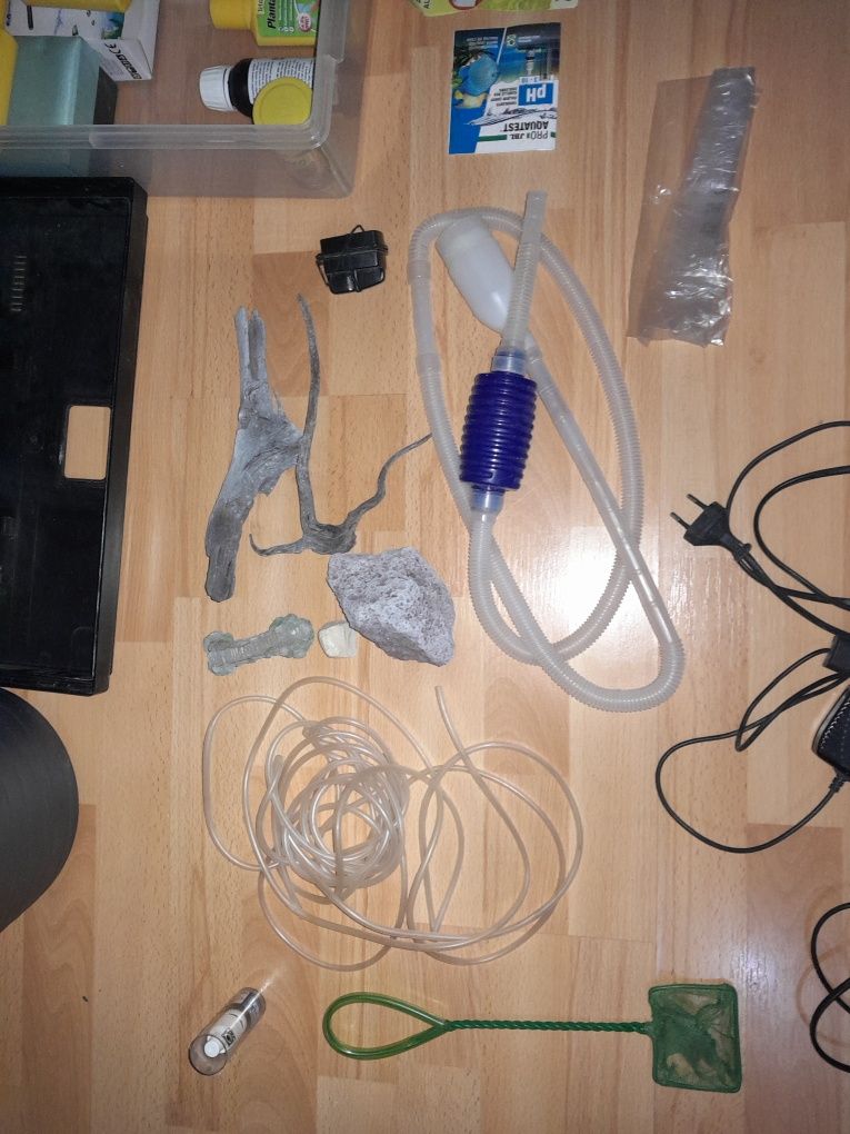 Acessórios para montar aquario