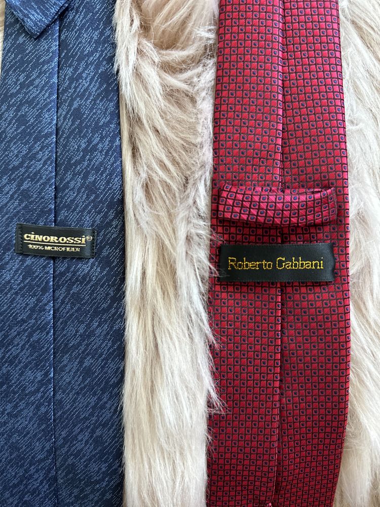 Краватка синій Бордо галстук метелик Roberto Gabbani