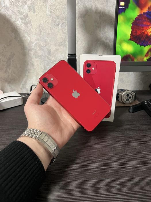 iPhone 11 64Gb • Идеал • Полный комплект • АКБ 84% • Айфон